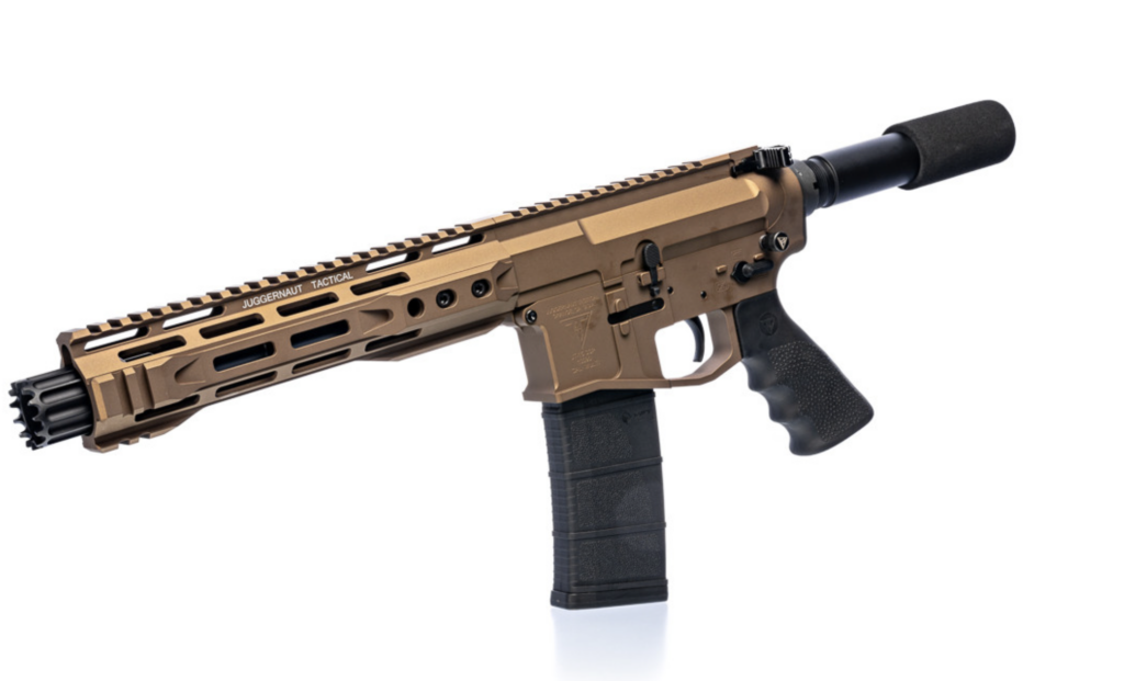 JUGGERNAUT TACTICAL AR15 PISTOL BURNT BRONZE (CA ROSTER) Mike's