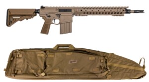 PSA Sabre-10 Billet 16" .308 Rifle with K1 Handguard & Blackhawk Long Gun Sniper Drag Bag