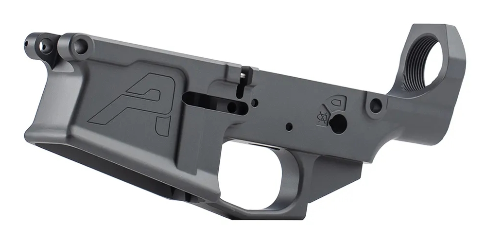 M5 (.308) Stripped Lower Receiver - Sniper Grey Cerakote - Image 2
