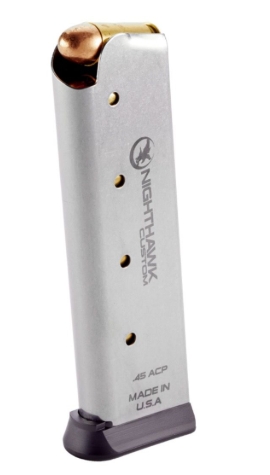 1911 Magazine, .45 ACP, Gov., Nighthawk, w/ Base Pad