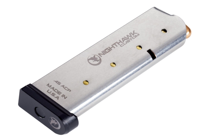 1911 Magazine, .45 ACP, Gov., Nighthawk, w/ Aluminum Base Pad - Image 3