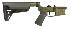 M4E1 Complete Lower Receiver w/ MOE Grip & SL-S Carbine Stock - ODG Anodized