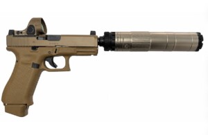 GLOCK 19X MOS THREADED BARREL 9MM — WITH SUPPRESSOR & TRIJICON SRO 1 MOA (NFA)