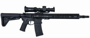 BLACKOUT DYNAMICS QUANTUM DTL-X AR-15 RIFLE | DUAL TAPER LOCK SYSTEM | BLK WITH OPTIC