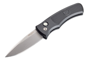 NIGHTHAWK CUSTOM × PRO-TECH DUKE 2 — STONEWASHED AUTOMATIC KNIFE