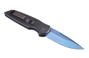 NIGHTHAWK CUSTOM × PRO-TECH TR-3 SAPPHIRE BLUE AUTOMATIC KNIFE — K211-BB