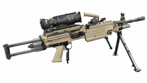 FN M249S PARA FDE WITH TRIJICON ACOG 6X48